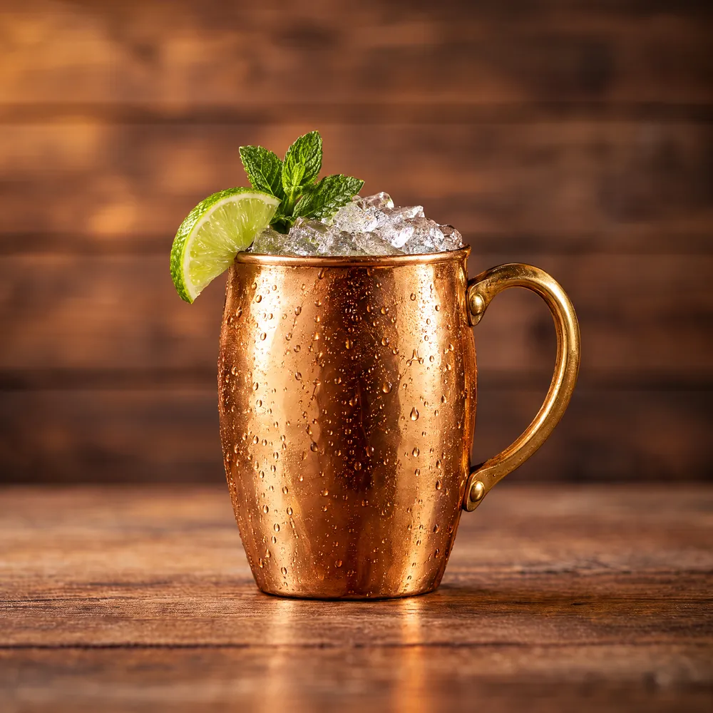 Moscow Mule im Kupferbecher im Pub&Go Fürth