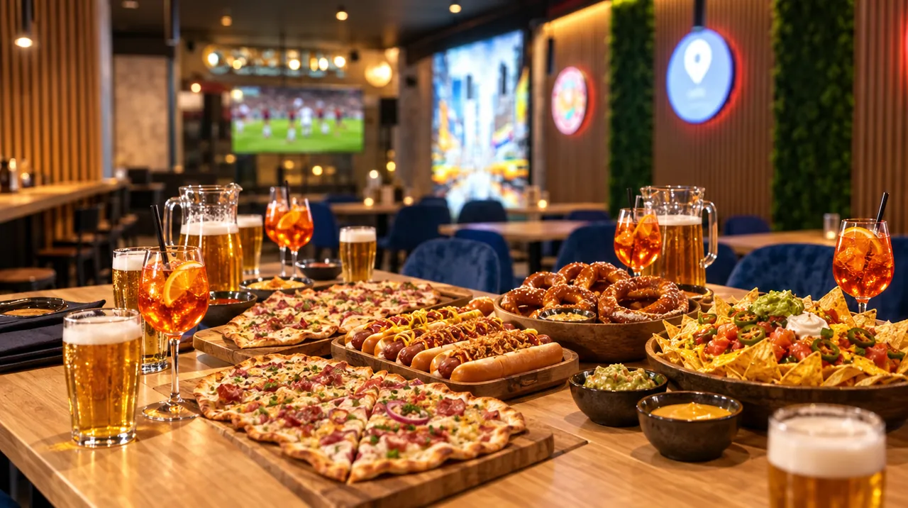 Flammkuchen, Hotdogs, Brezeln und Nachos im Pub&Go Bayreuth