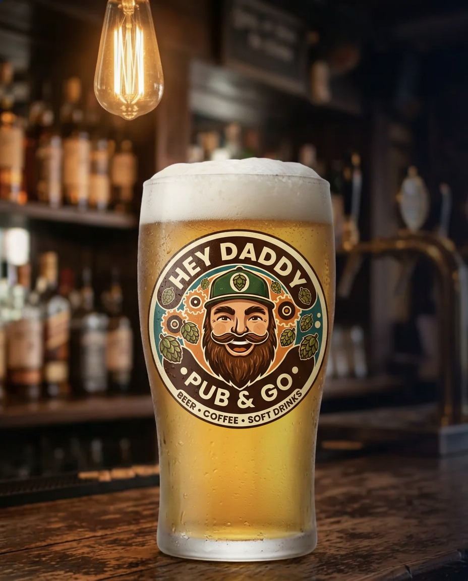 Hey Daddy Bier, exklusiv bei Pub&Go-Partnern
