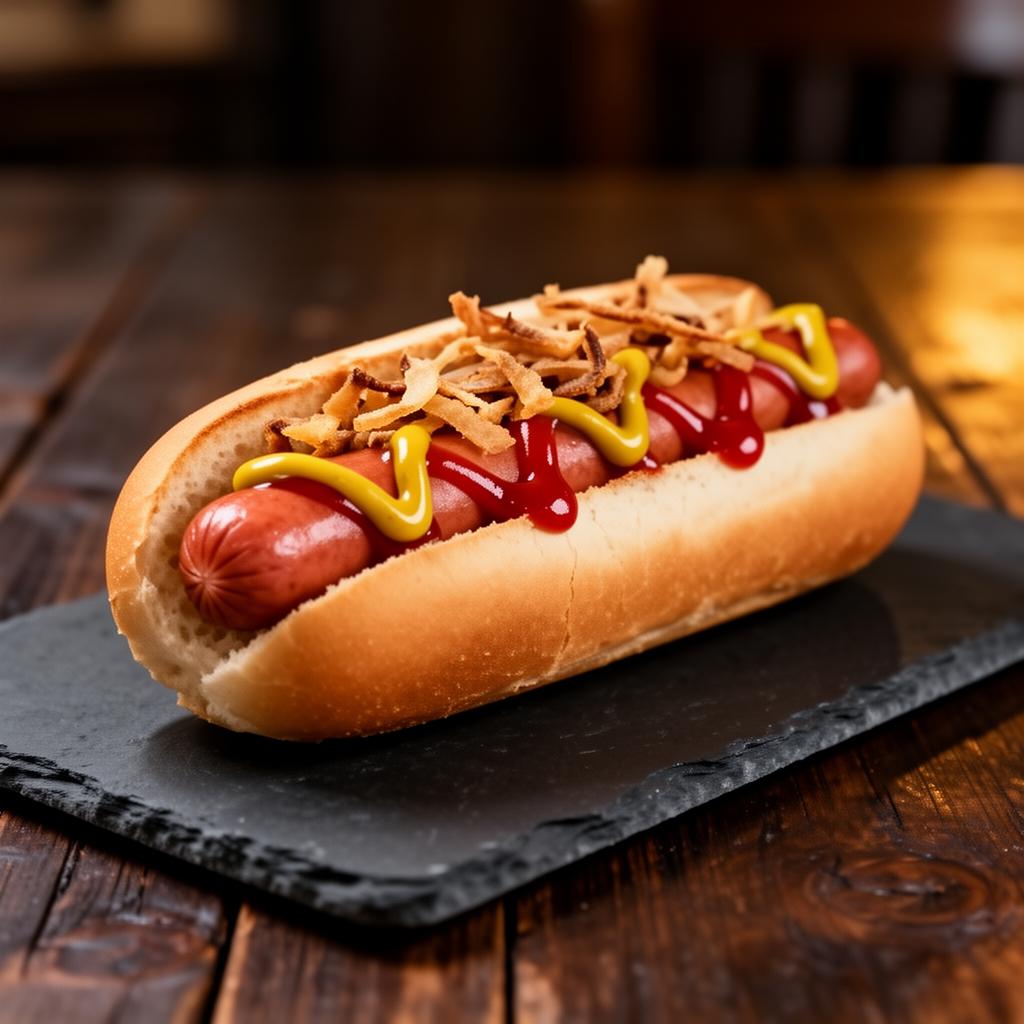 Klassischer Hot Dog